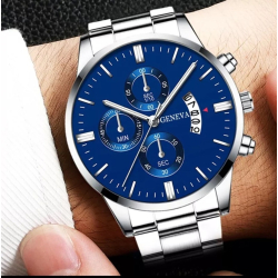 Zegarek Męski Kwarcowy Geneva S698 -Klasyczny